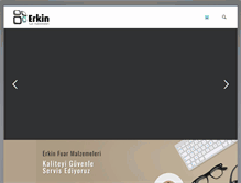 Tablet Screenshot of erkinfuarmalzemeleri.com